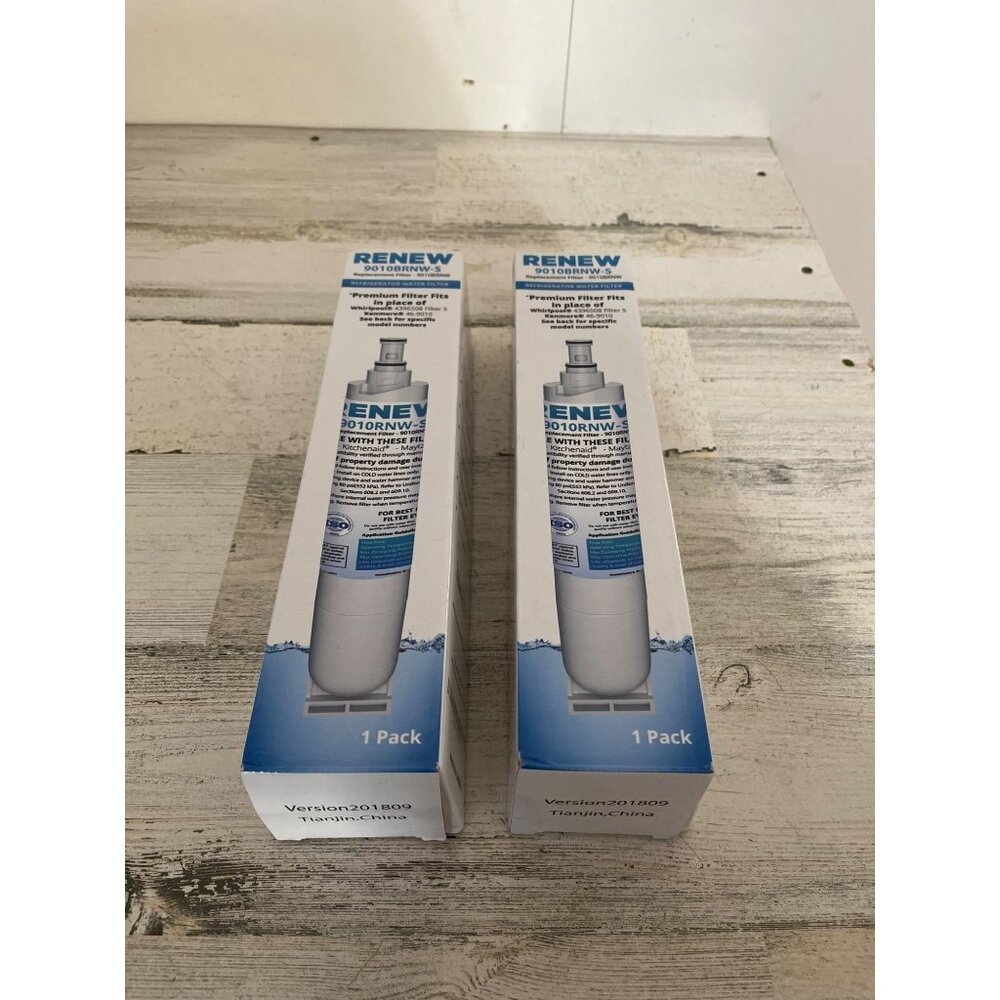 RENEW 9010BRNW-S premium refrigerator water filters  NWT